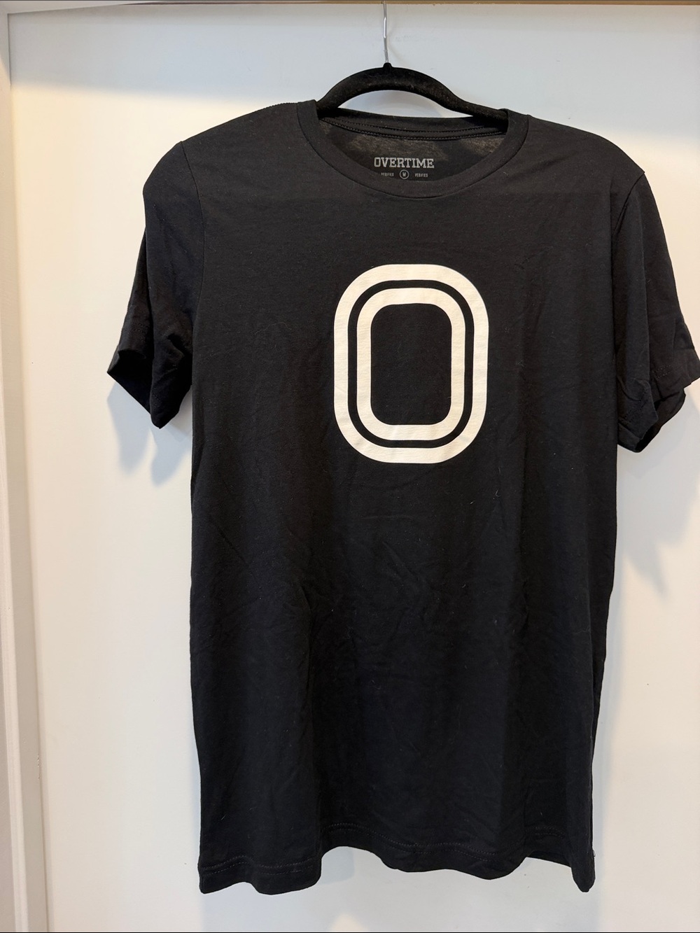 Overtime Men's Black Short-Sleeve Logo Tee - Picture 2 of 4